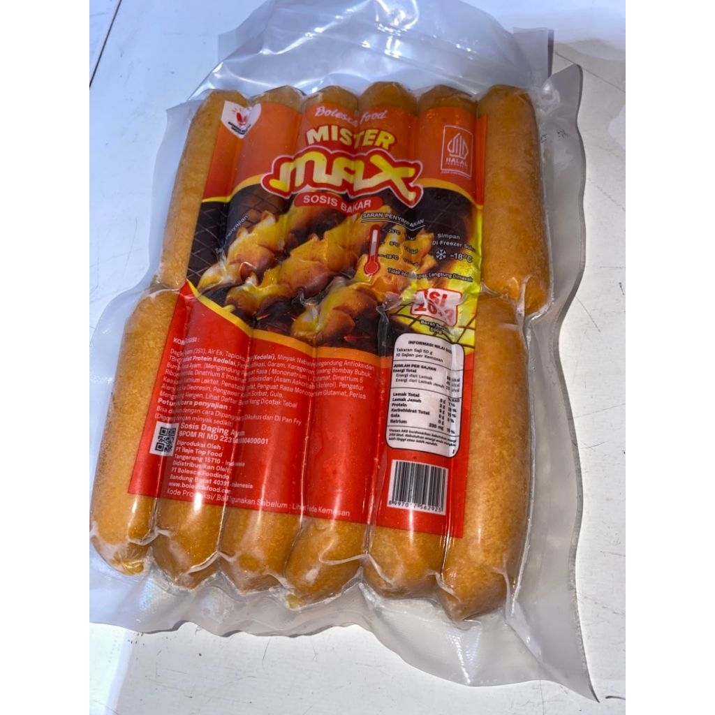 

Mister Max Sosis Bakar Mini 500 gr