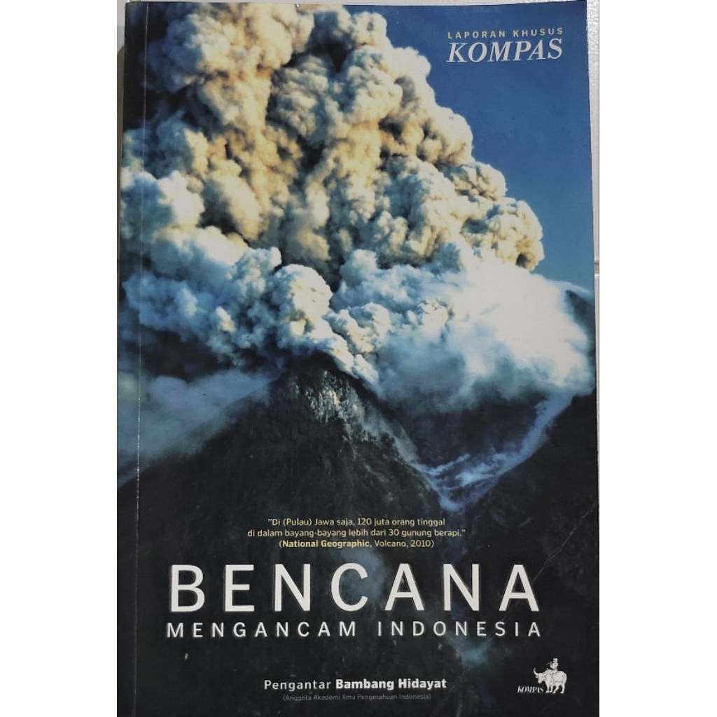 BUKU BENCANA MENGANCAM INDONESIA BEKAS ORIGINAL