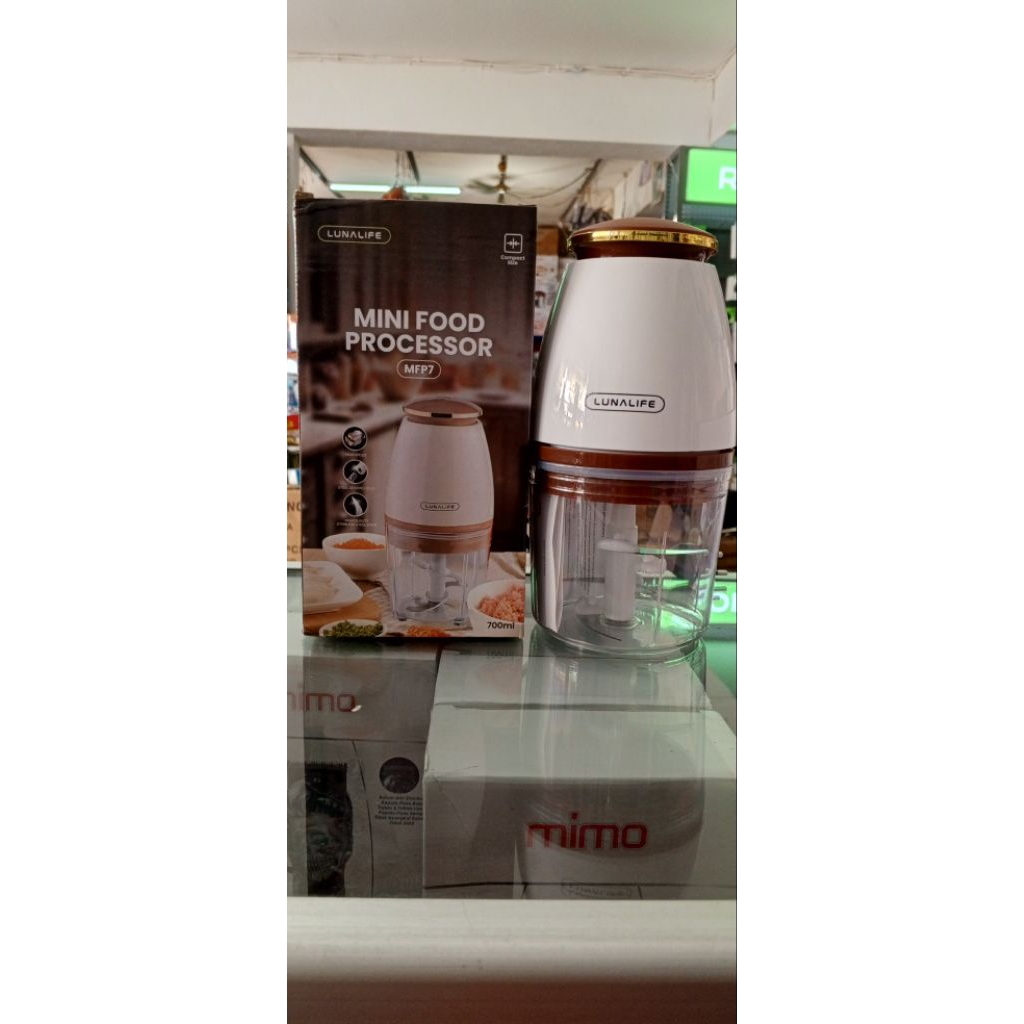 Mini food processor chopper