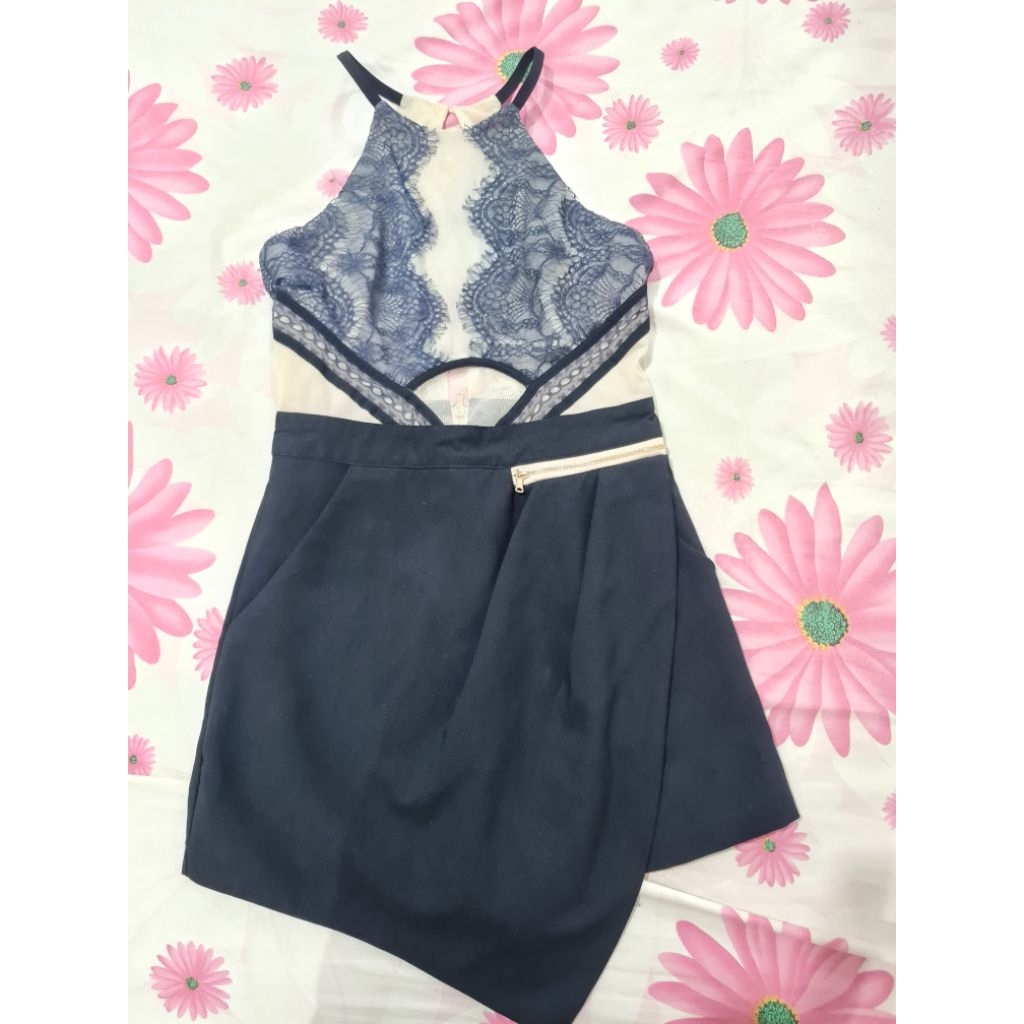 [Preloved] Dress Jumpsuit Pesta wanita MDS