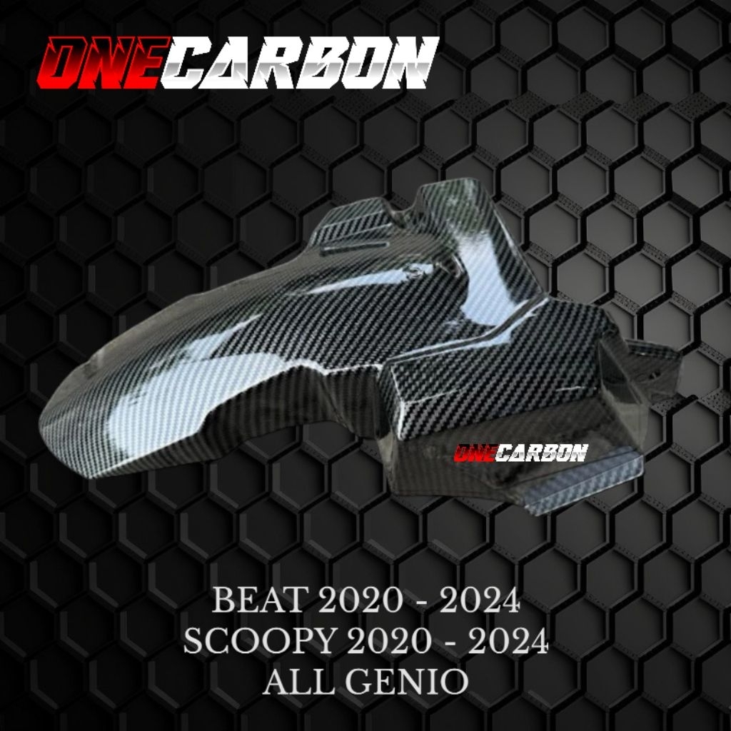 HUGGER SPAKBOR KOLONG BEAT DELUX AIRBLADE CARBON HUGGER SCOOPY GENIO Hugger model airblade beat new 