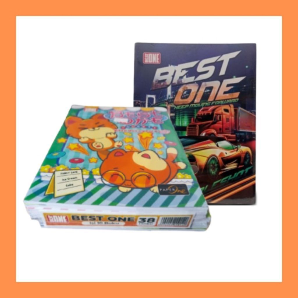 

Buku Tulis Best One 38 lembar 10pcs