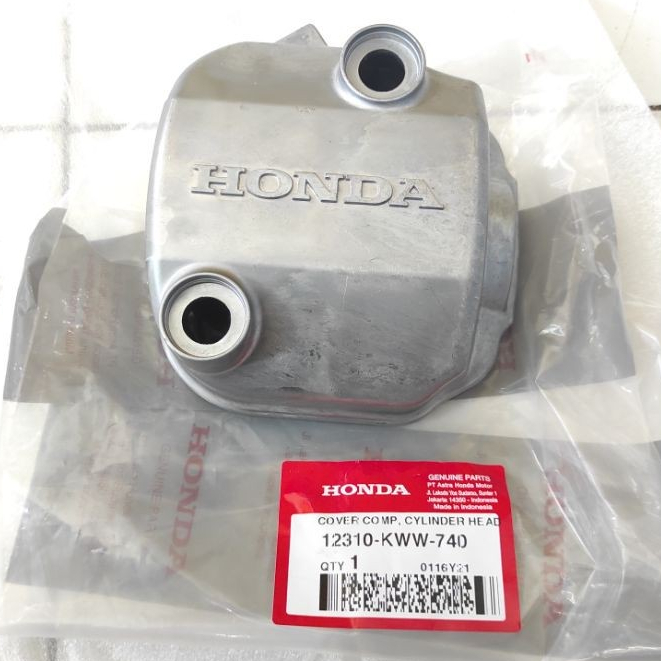 Cover Blok Head Tutup Head - Blade Karbu Revo Absolute Revo 110 FI NEW Asli AHM 12310KWW740