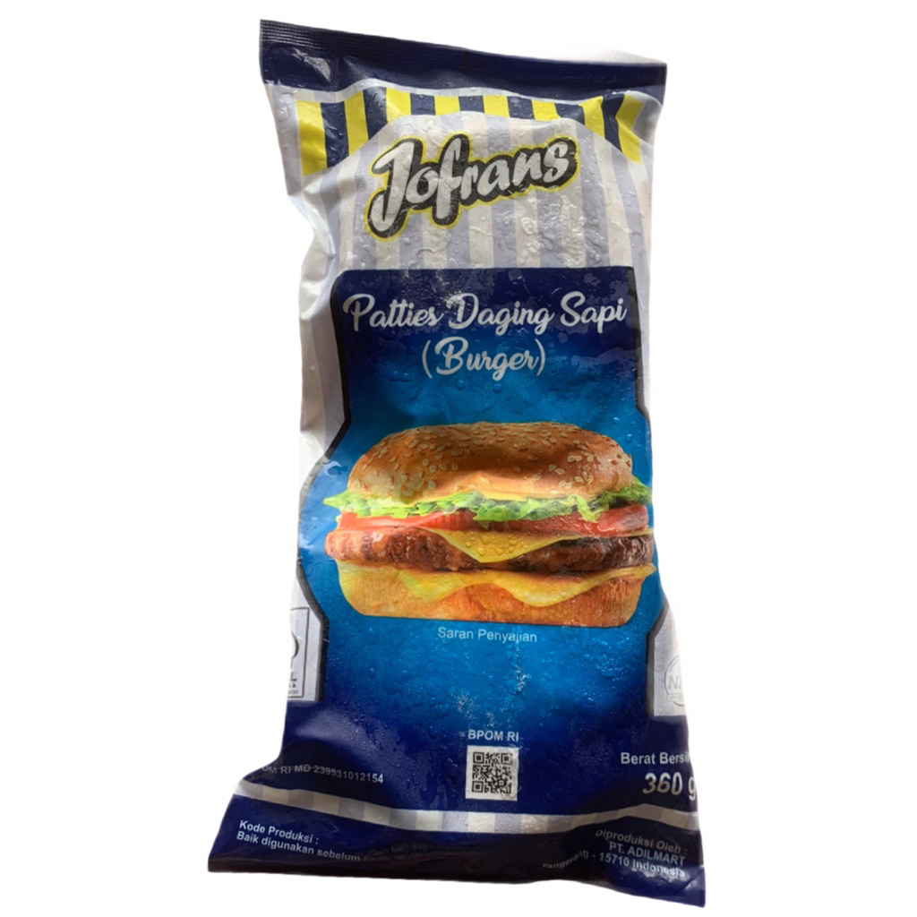 

Jofrans Patties Sapi Isi 360GR