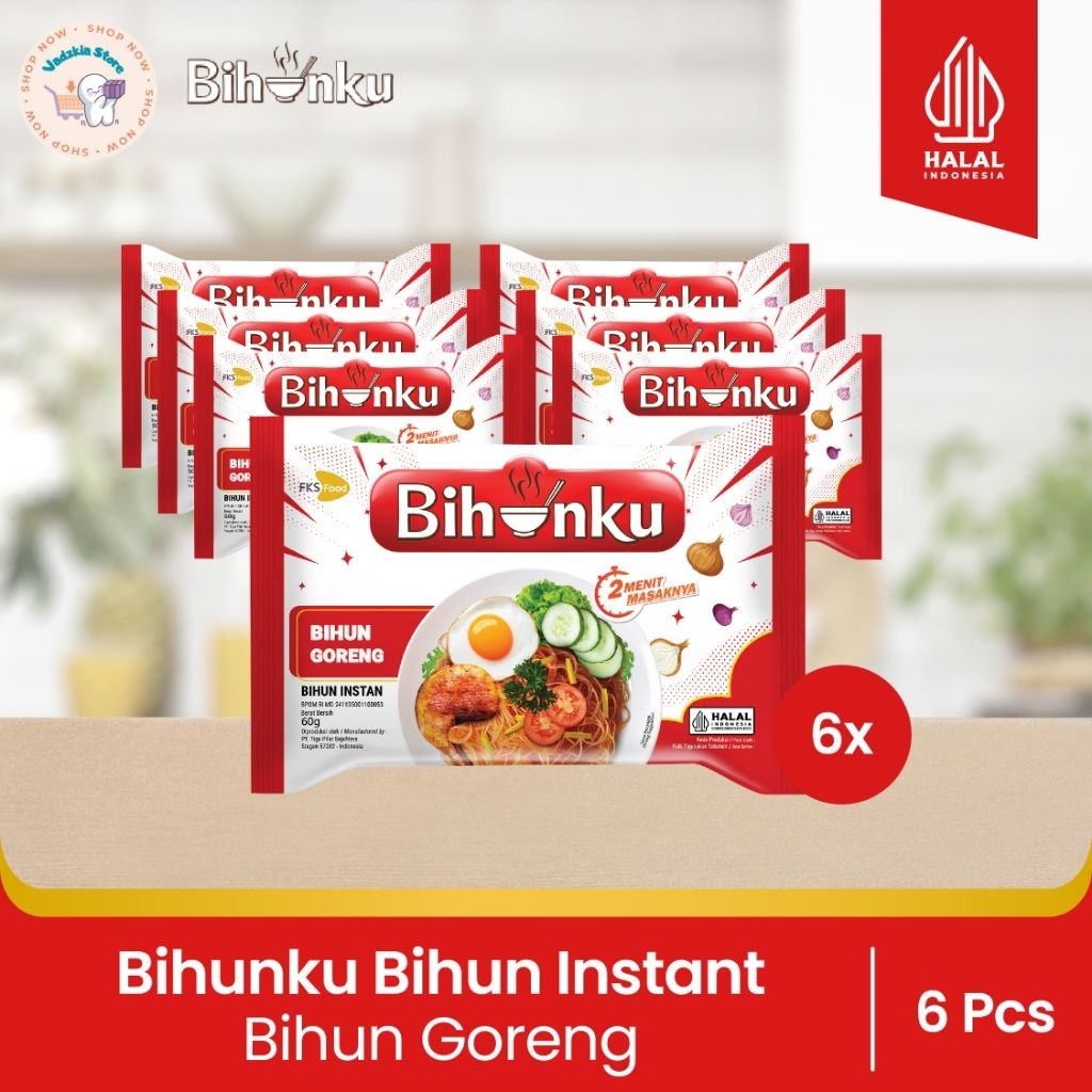 

Paket Bundling - Bihunku Instant - Goreng - 60gr - 6pcs