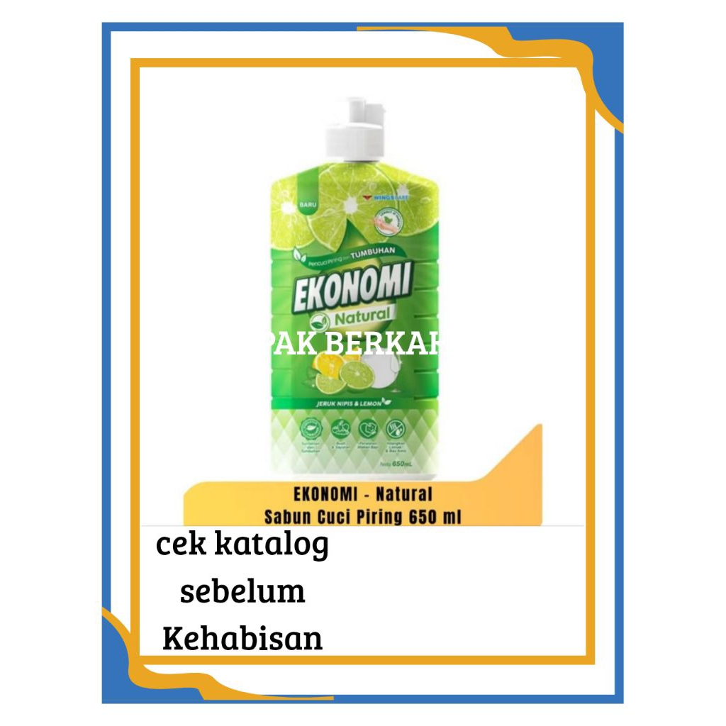SABUN CUCI PIRING EKONOMI BOTOL 650 ML