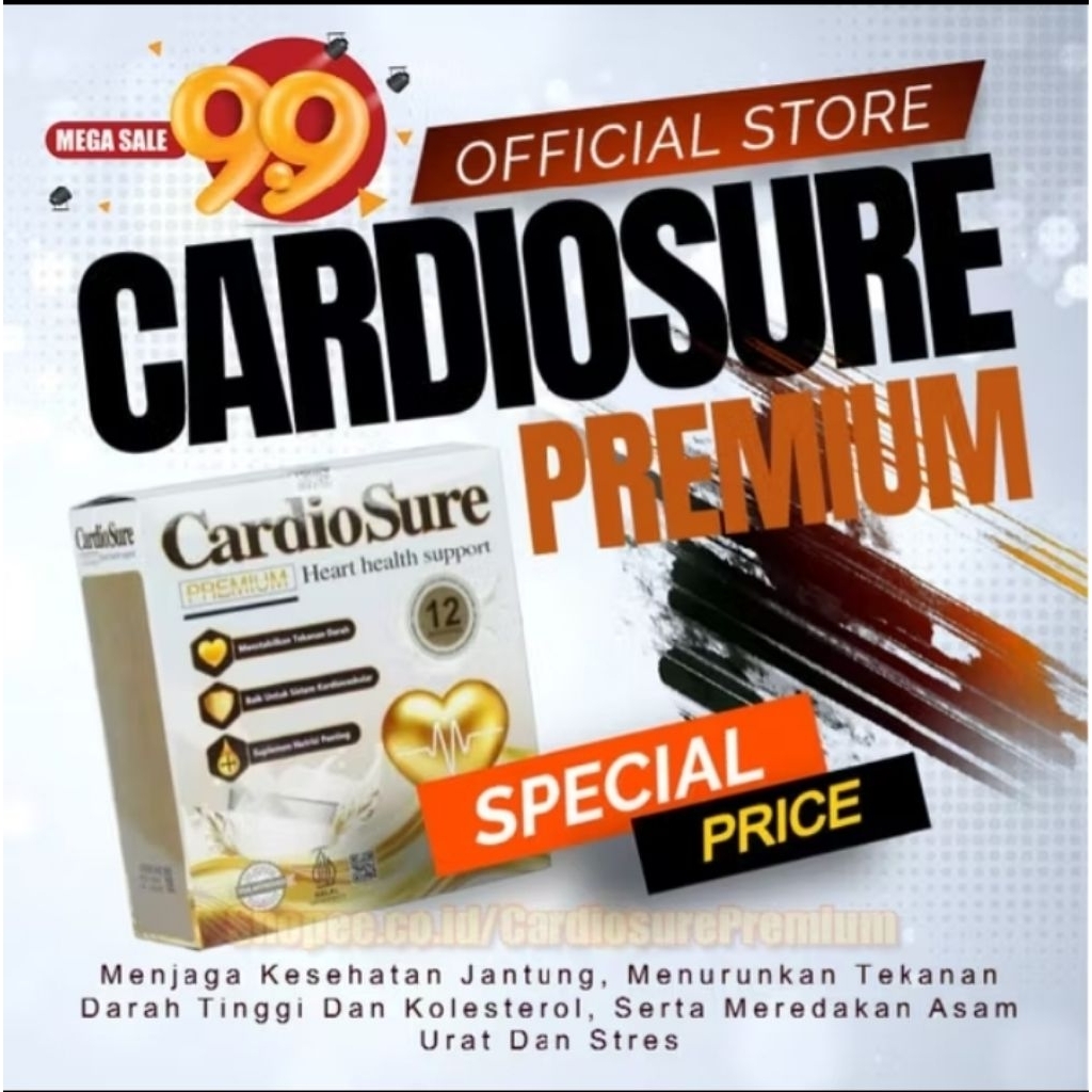 

CardioSure Premium Official Store | Mendetox Racun Dalam Tubuh, Menjaga Daya Tahan Tubuh Tetap Fit