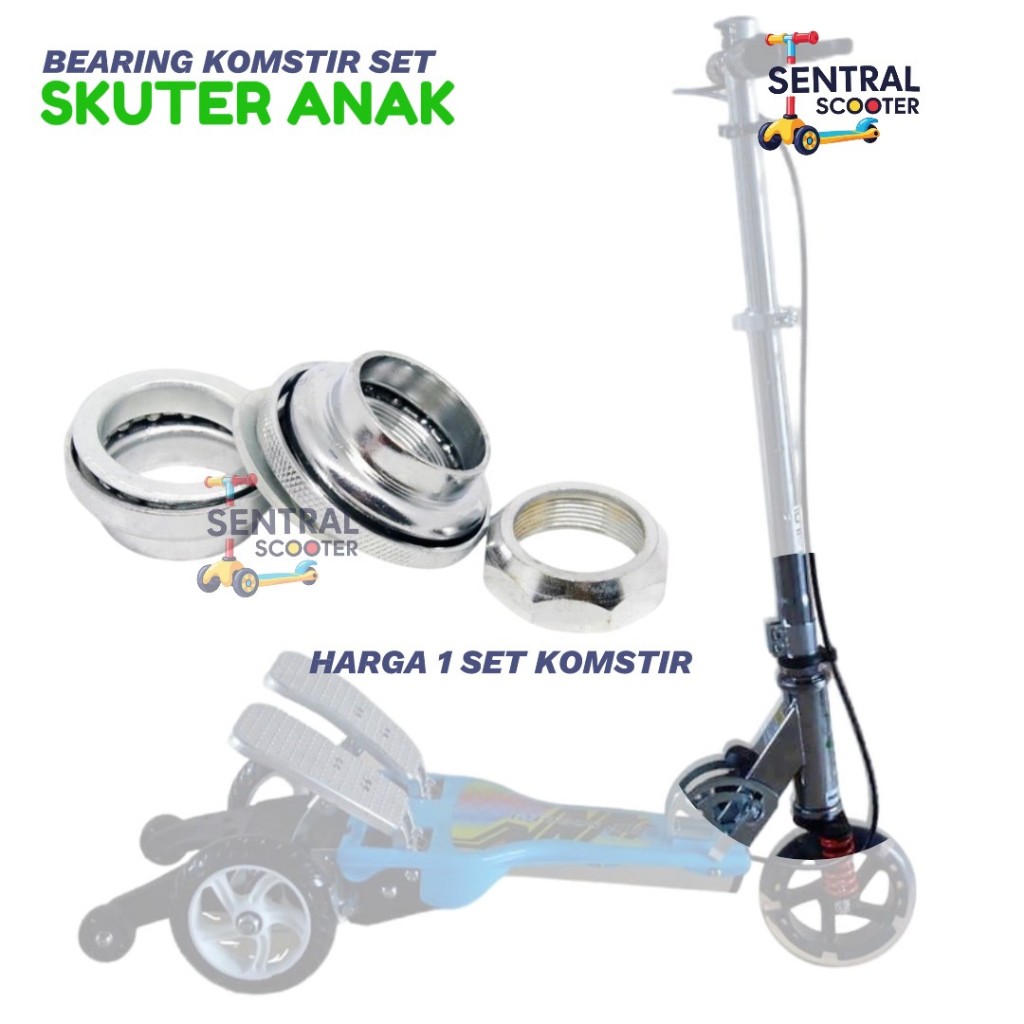 Bearing Komstir Stang Skuter Anak Pedal Injak RMB VITA Exotic