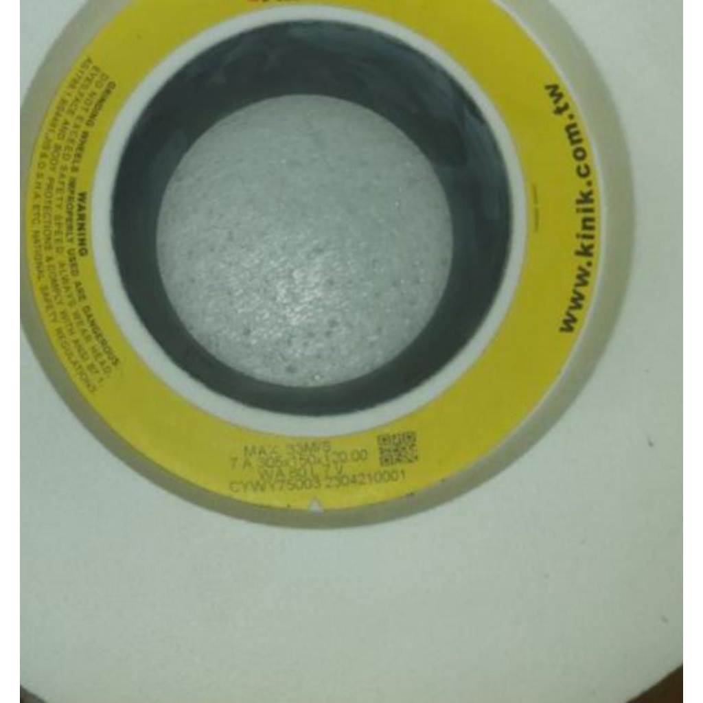 batu gerinda duduk KINIK 305x150x120 WA60 Grinding whell