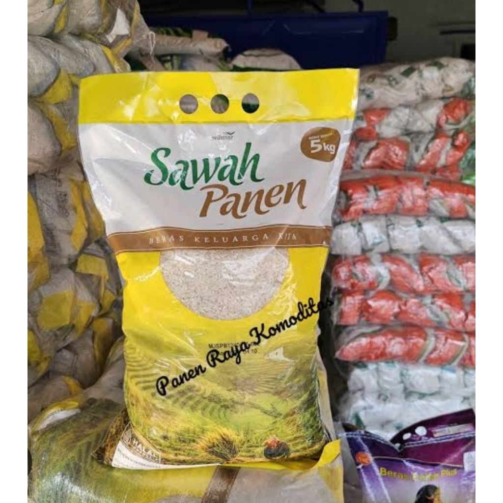 beras sawah panen 5kg