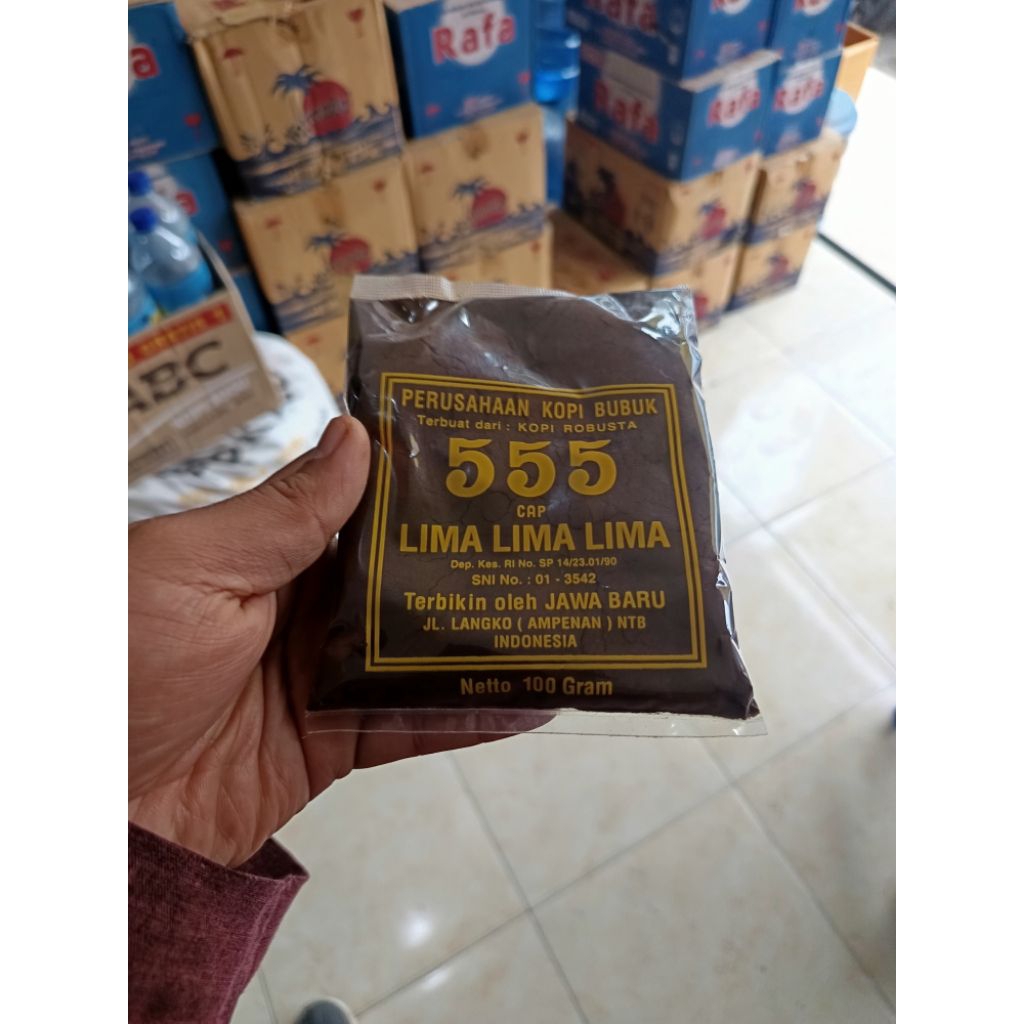 Kopi 555 Khas Lombok 100gr - Kopi Legend