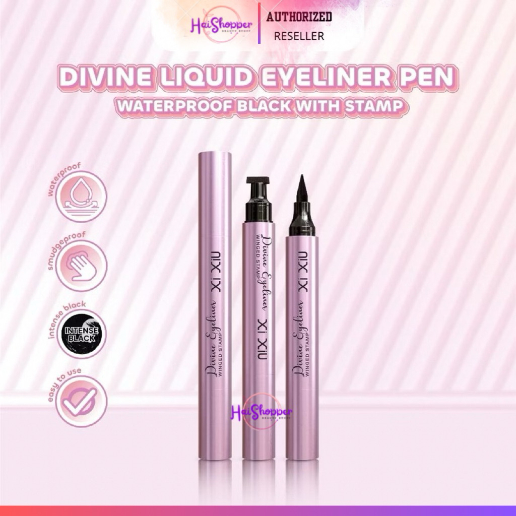 Xi XiU Divine Eyeliner Double Funtion Winged Stamp 10gr | Xi Xiu Eyeliner Stamp | Xi Xiu Eyeliner 2i
