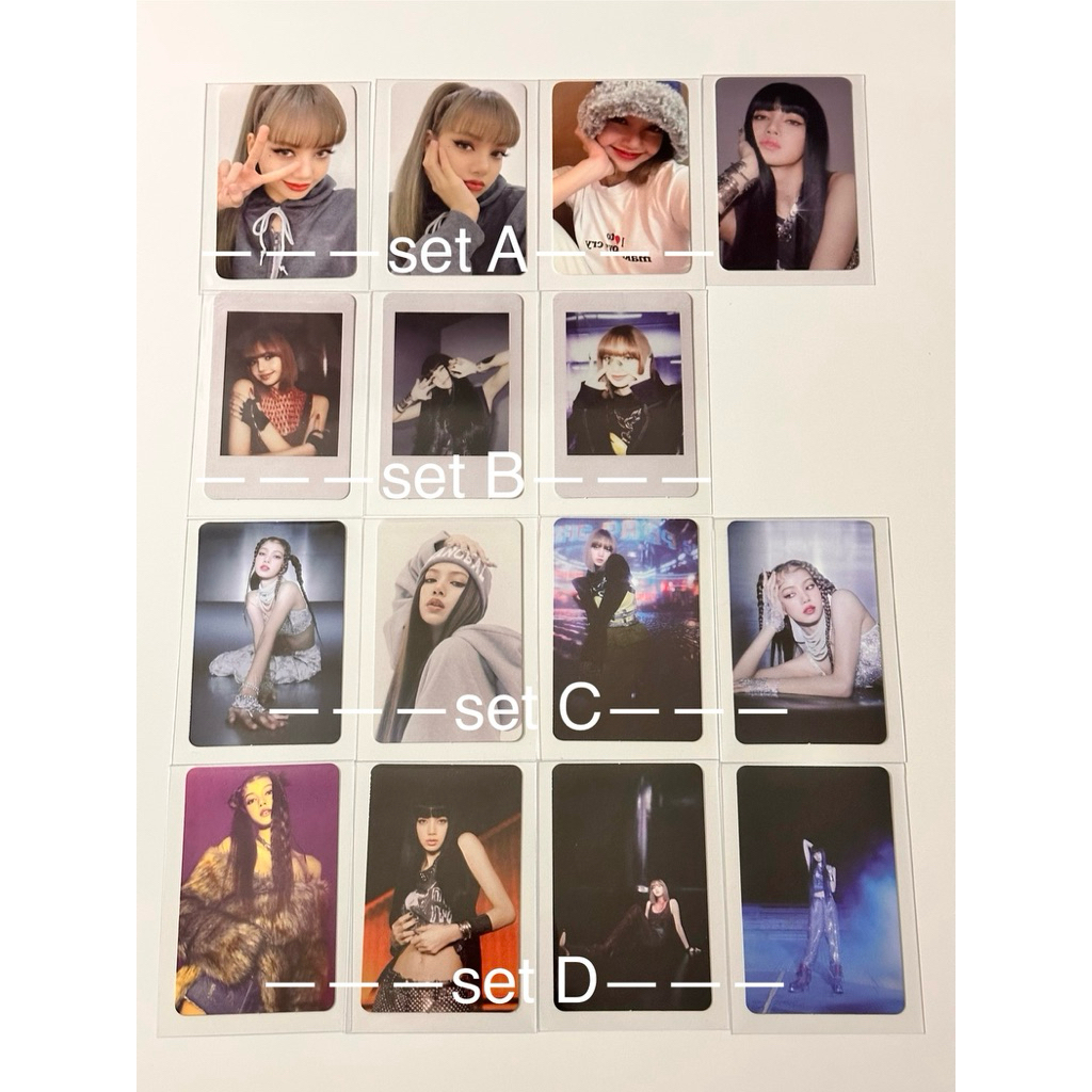 Blackpink Lisa Photocard