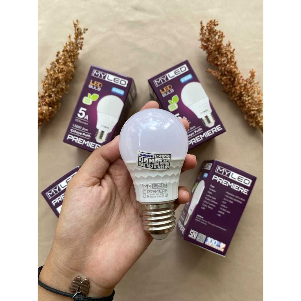 Lampu LED Bulb Myled Premiere 5 Watt