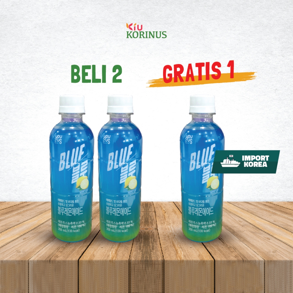 

K-Blue Lemonade/Minuman Air lemon khas Korea 350gr BUY 2 GET 1