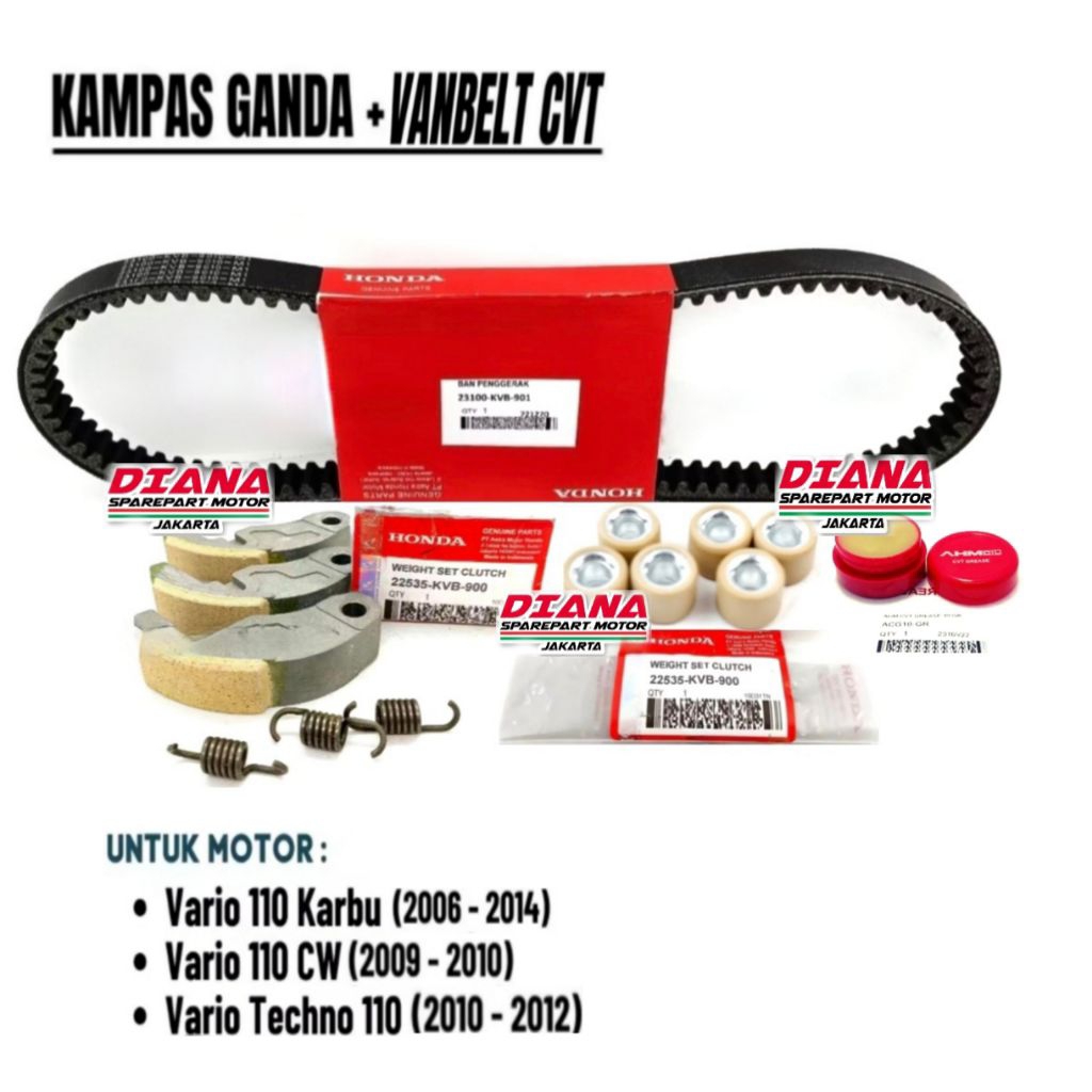 Vanbelt Roller Vario 110 Techno Karbu Vario 110 Karbu Vario 110 Techno Vario 110 Cw Karbu KVB