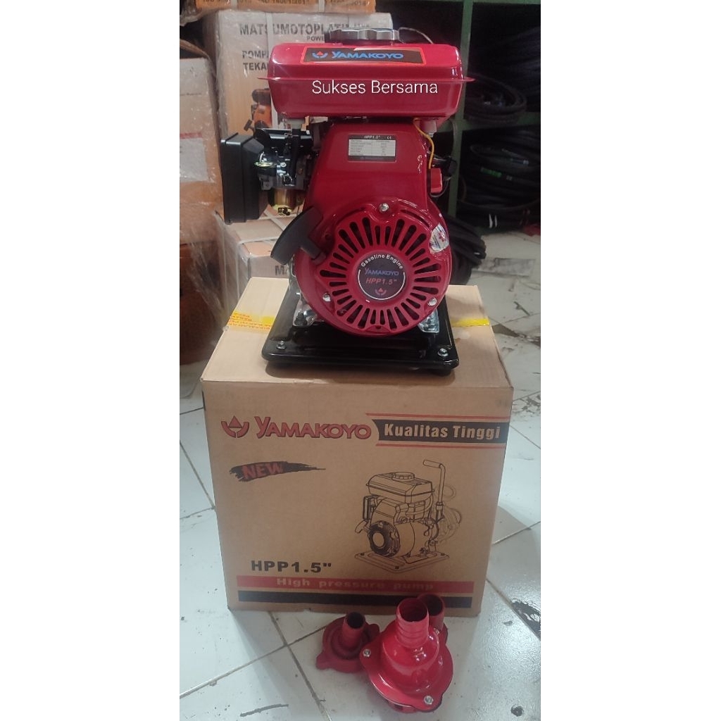 Gasoline Engine Waterpump HIgh Pressure Yamakoyo WP15 (1,5") Tekanan Tinggi