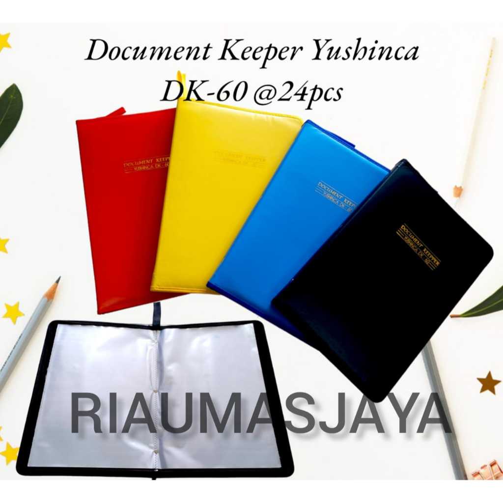 

Document keeper Merk Yusincha 20/40/60 Resleting / MAP DOKUMEN / MAP IJAZAH