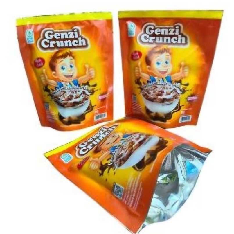 

Genzi Krunch sereal 1Pc ecer 30gram cereal anak rasa Coklat enak lezat bergizi murah diskon promo koko krunch sarapan bekal hampers cemilan