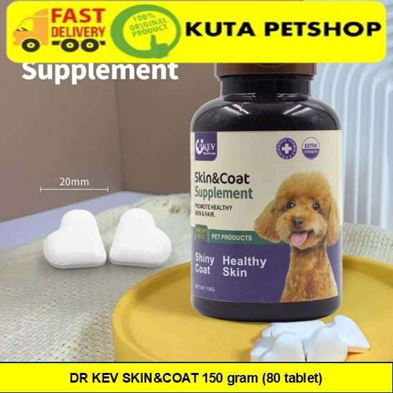 ( DR.KEV SKIN&COAT ) / VITAMIN BULU / HAIR & SKIN / VITAMIN KESEHATAN