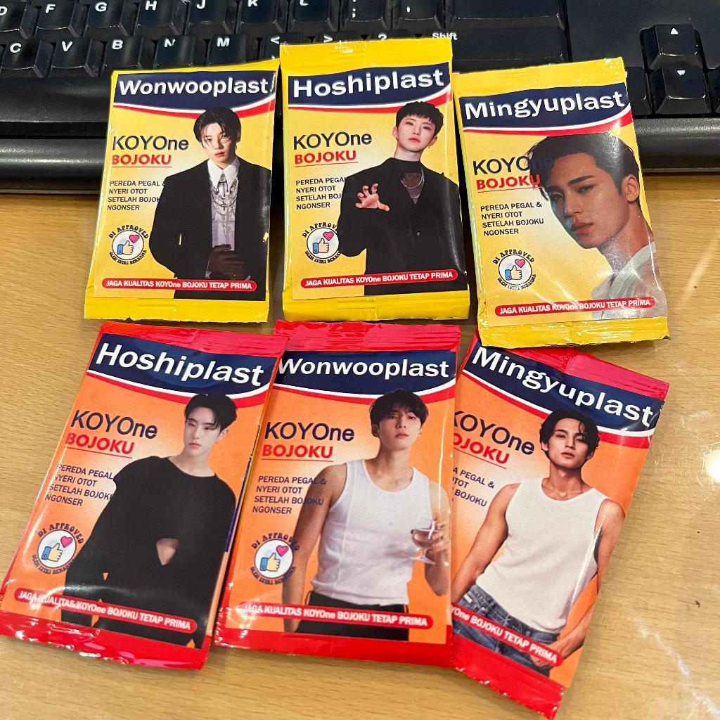 Sticker + KOYOne Bojoku Hansaplast SEVENTEEN Carat Kpop Boygroup Series Koyo