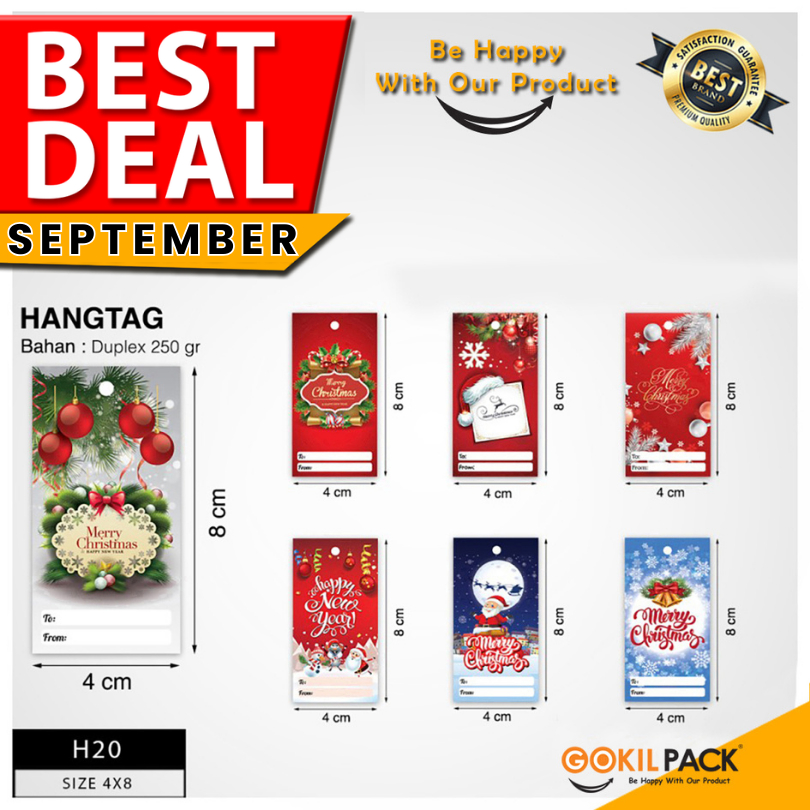 

Hang Tag – Hang Tag Motif Merry Christimas 7,5x5 | H20