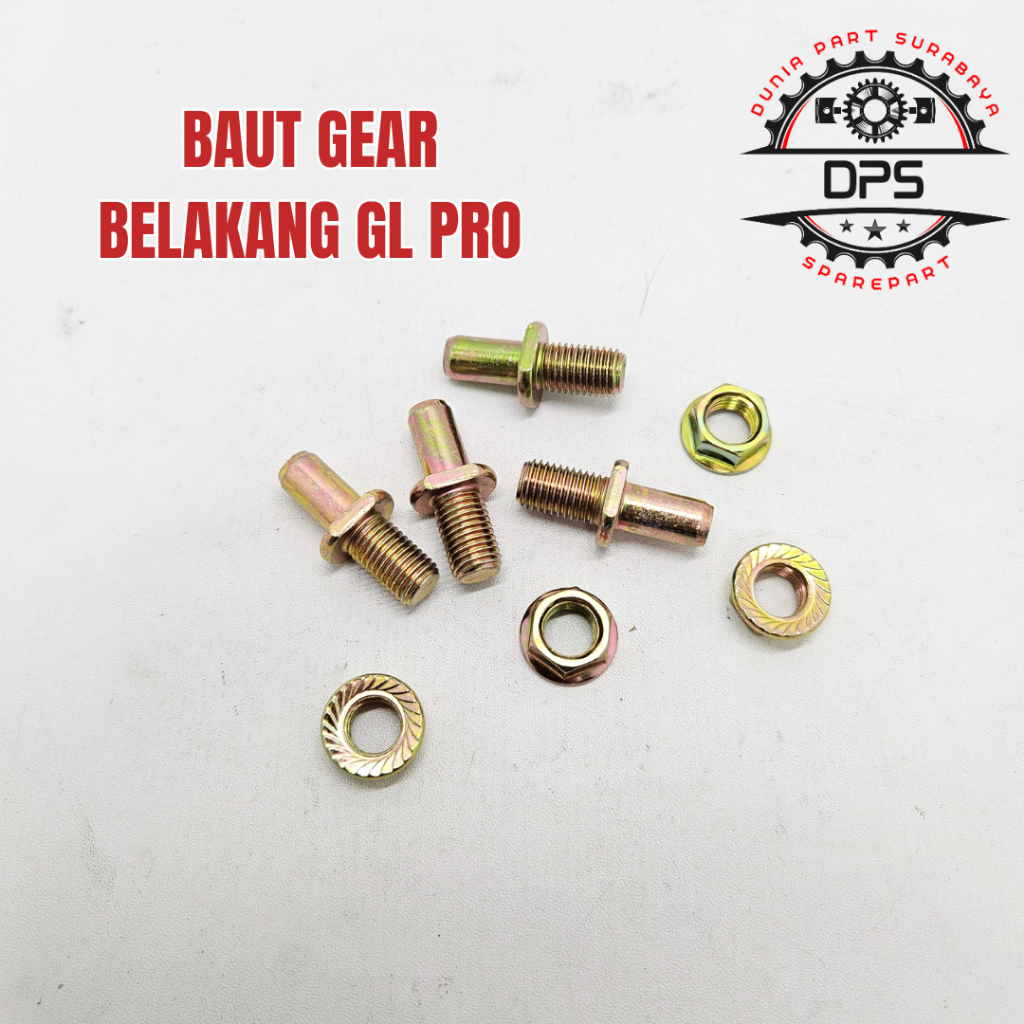 Baut Gear Gir Baut ger Belakang Gl Pro Megapro Tiger