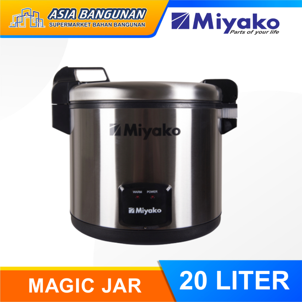 Miyako Magic Jar 20 Liter MJG 275 Watt Pemanas Nasi Penghangat Nasi