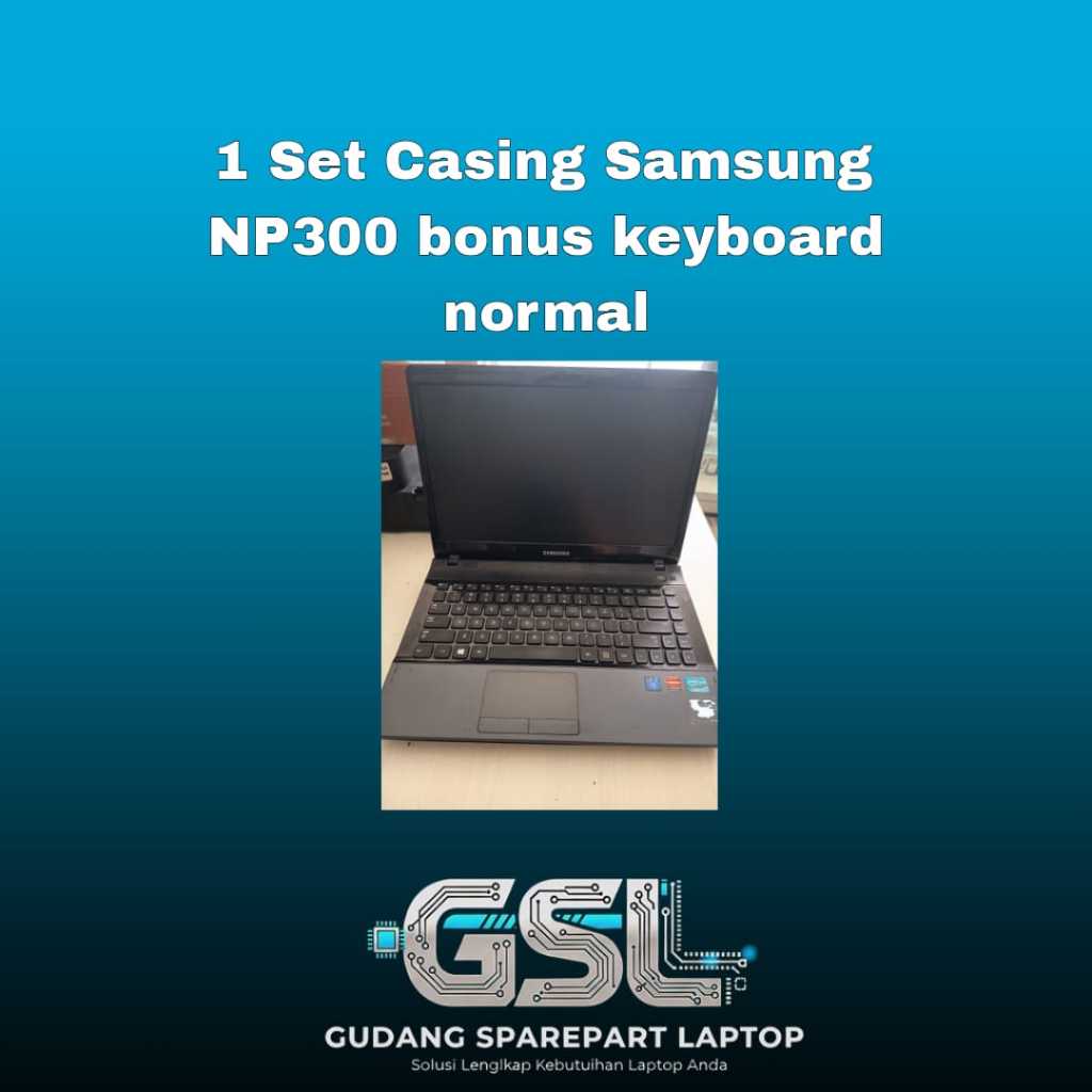 casing kesing case frame samsung 300e np300 np300e4x ori original