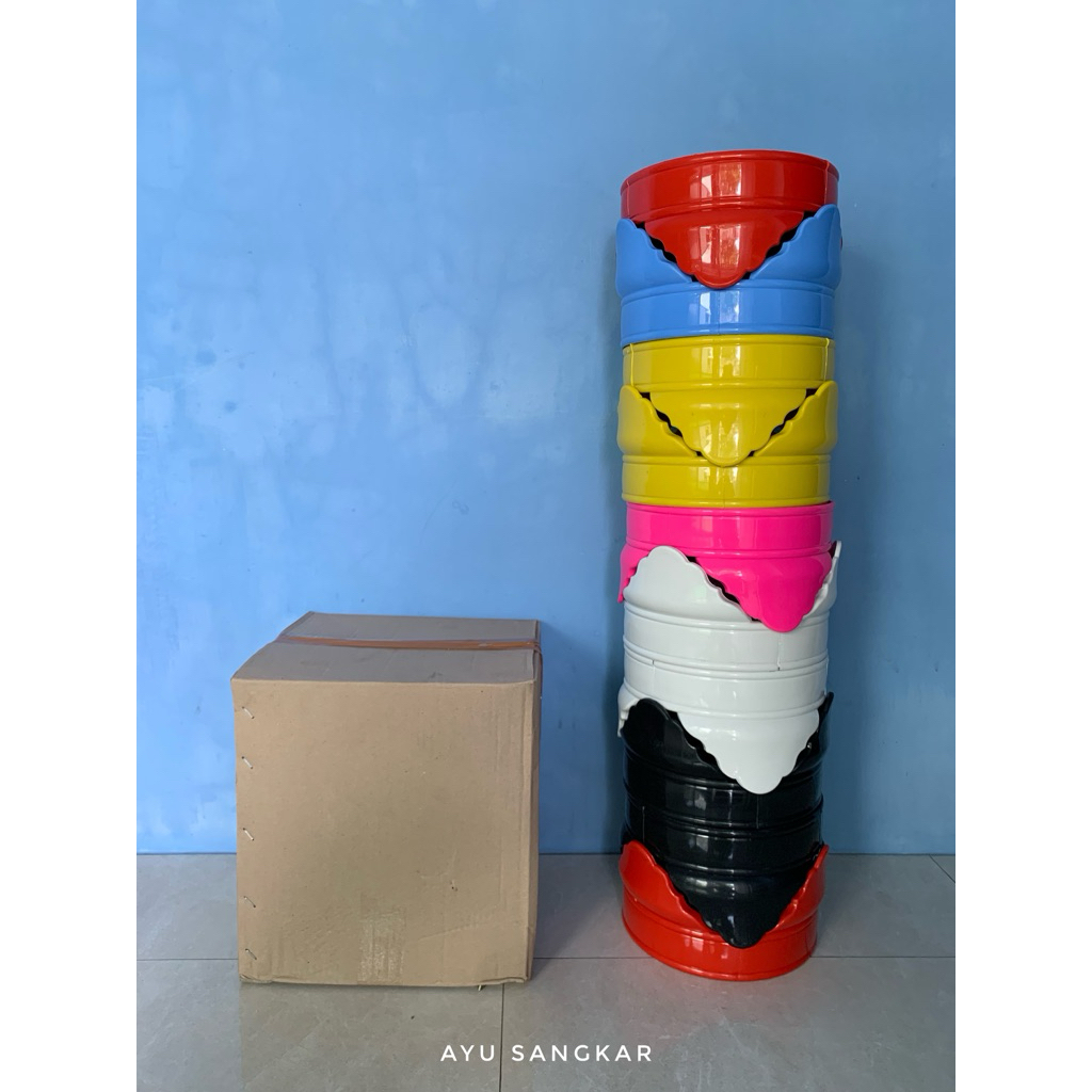 SANGKAR HELOPED PLECI TEBOK PVC PION STAINLESS 1 DUS ( ISI 10)