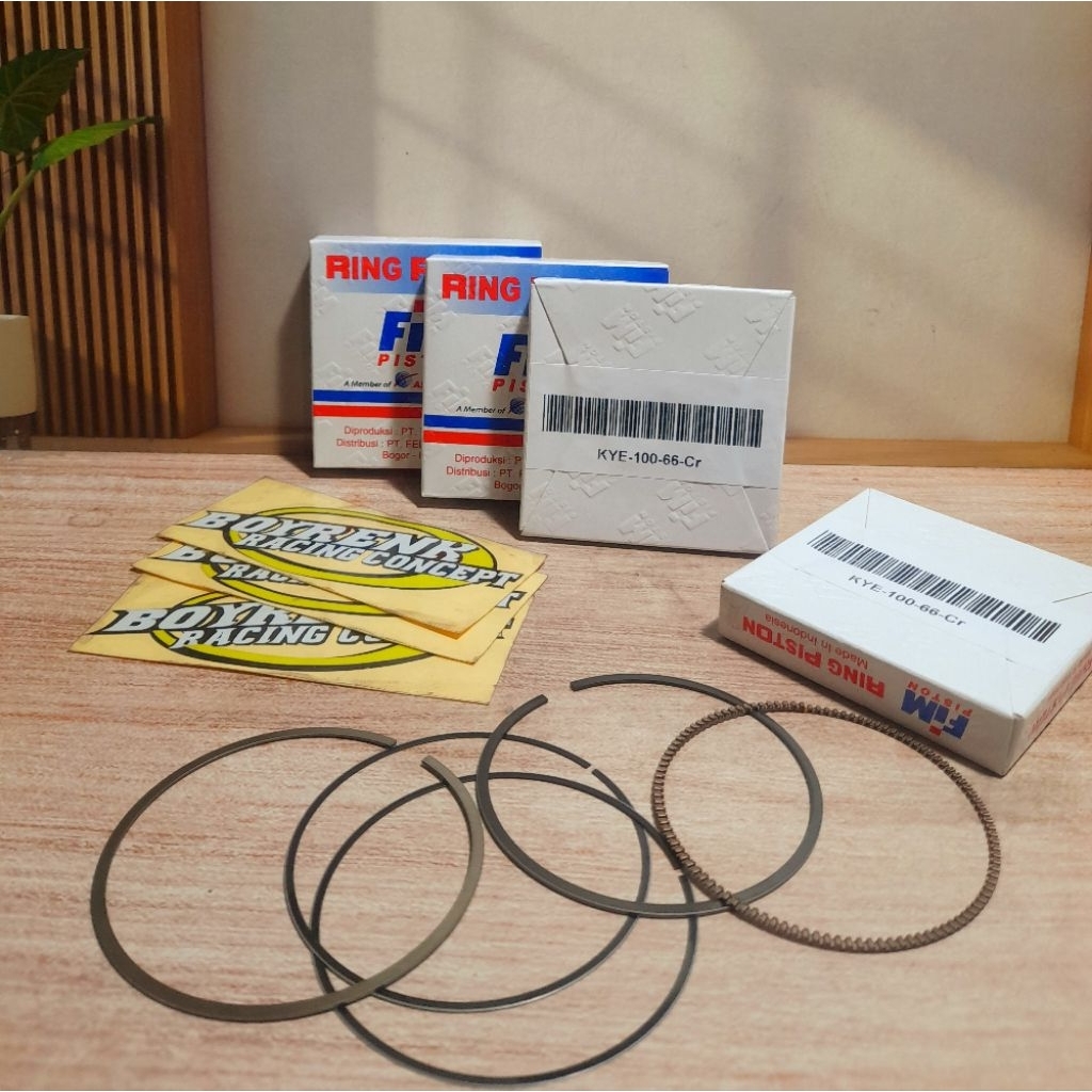 FIM Ring Piston Only Diameter 66 Cocok Untuk Piston Bawaan FIM Custom Dome Mentahan FIM90 FIM12 FIM7