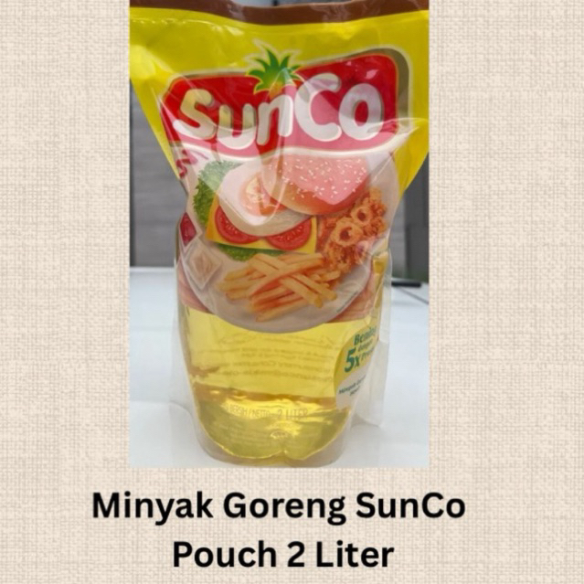 

Minyak Goreng SunCo 2 ltr Refill Pouch