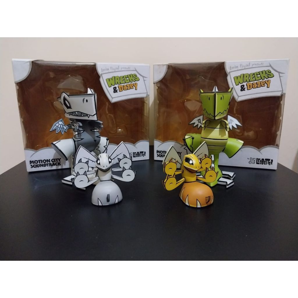 Joe Ledbetter Wrecks & Dazey Set (Designer Toys & Urban Toys)