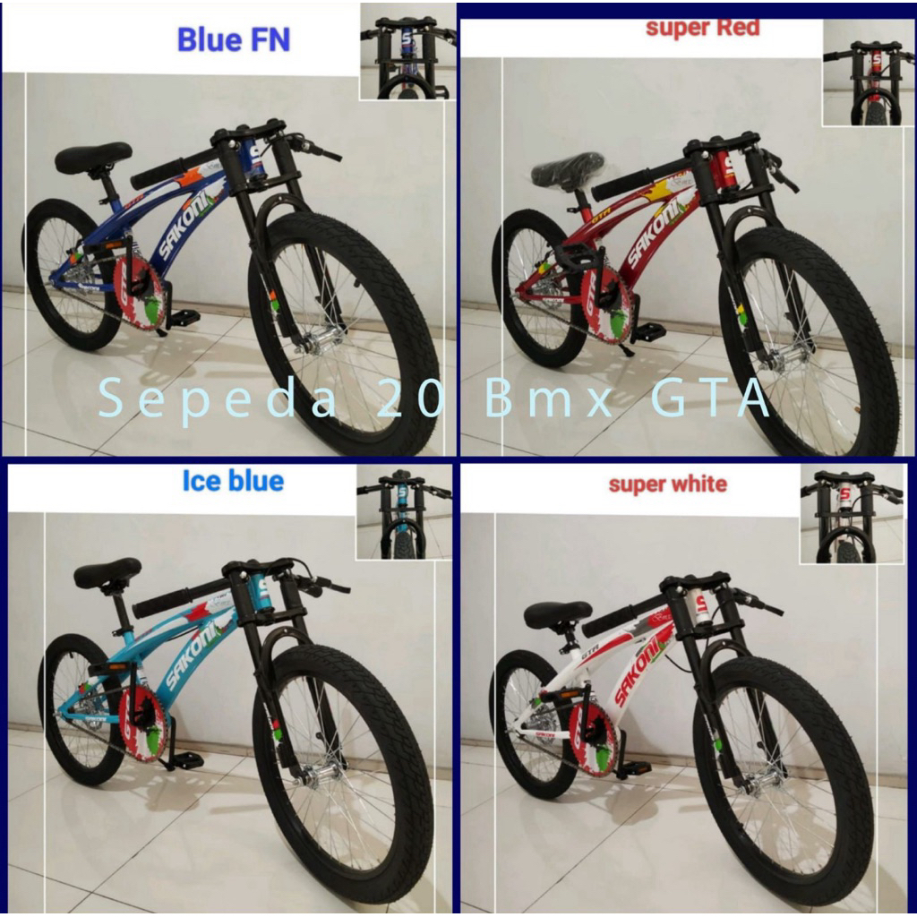 Sepeda BMX 20 model Drag