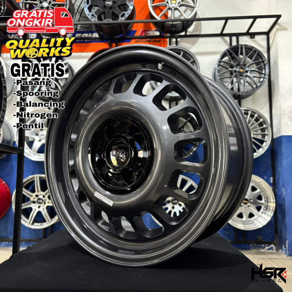 Velg Mobil Honda Freed Ring 16 Lebar 7 Pcd 4x100 Et42 Velg HSR Wheel BSI
