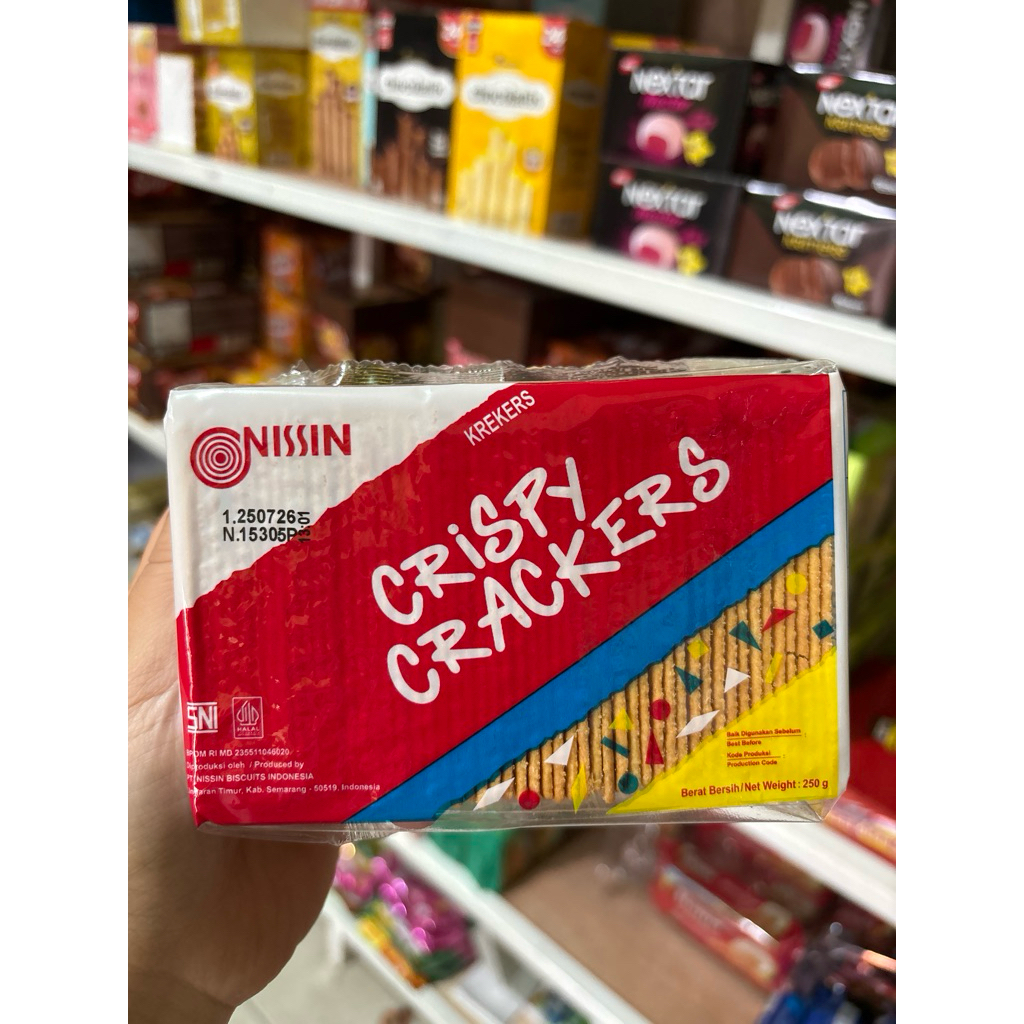 

nissin crispy crakers 250gr (grosir)
