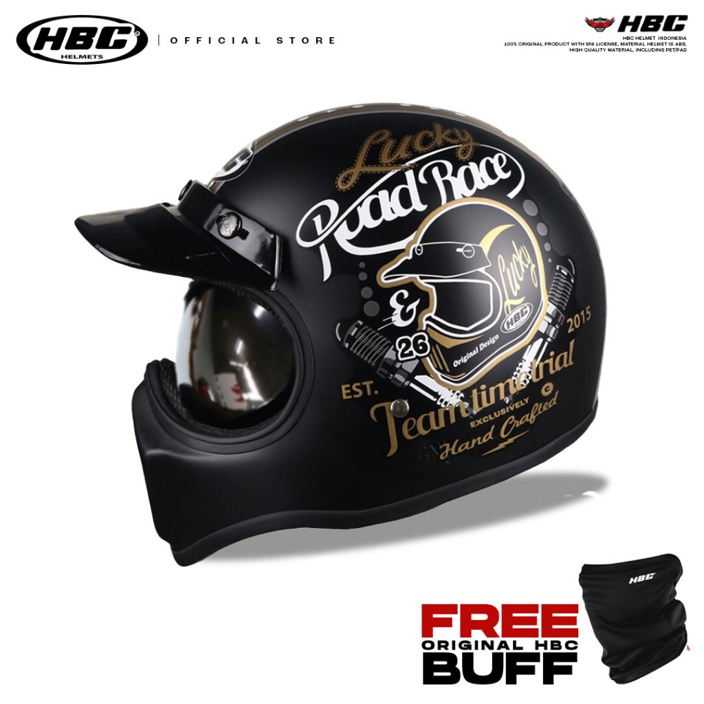 HBC Helm Cakil Pet Lucky Road