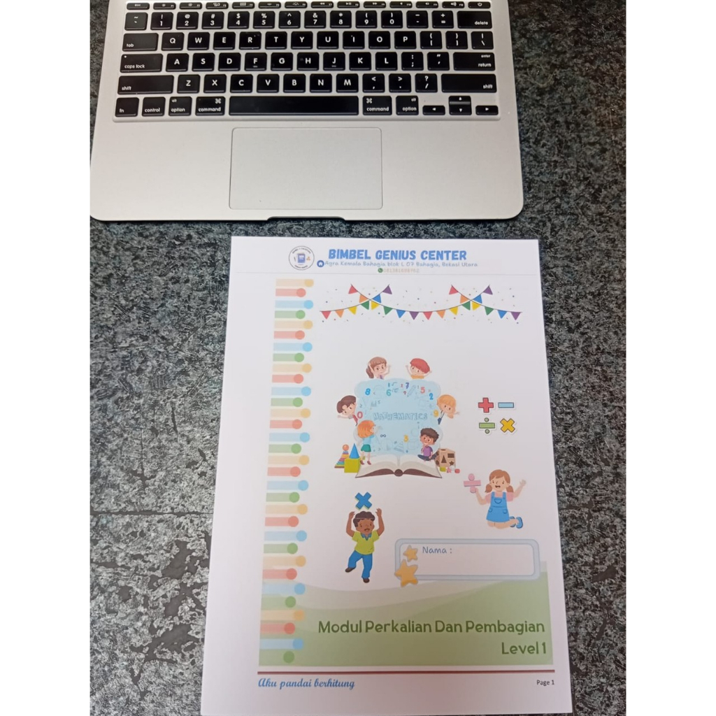 

Genius Center Matematika Perkalian dan Pembagian level 1 Fulcolor Size A4 75 GSM