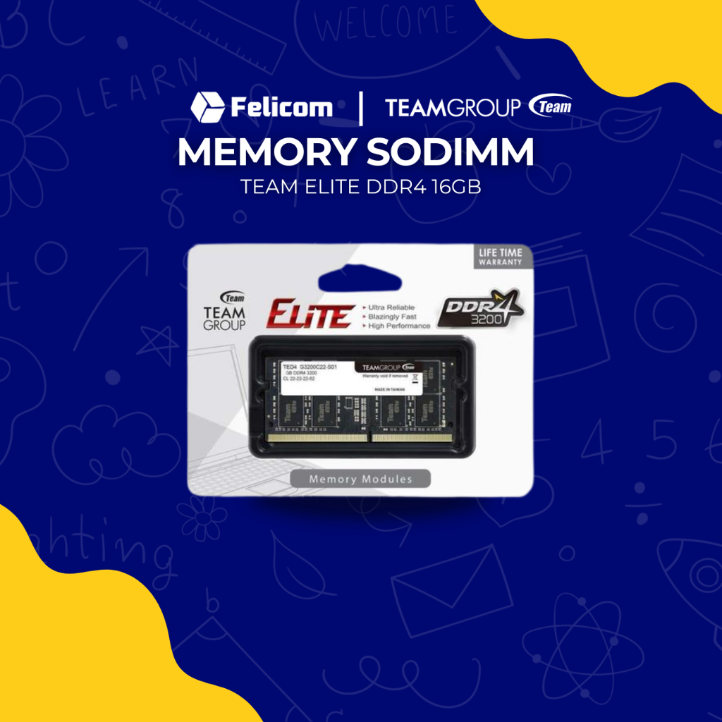 MEMORY SODIMM TEAM ELITE DDR4 16GB