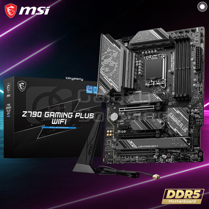 MSI Z790 GAMING PLUS WIFI Intel LGA1700 Z790 DDR5 Motherboard