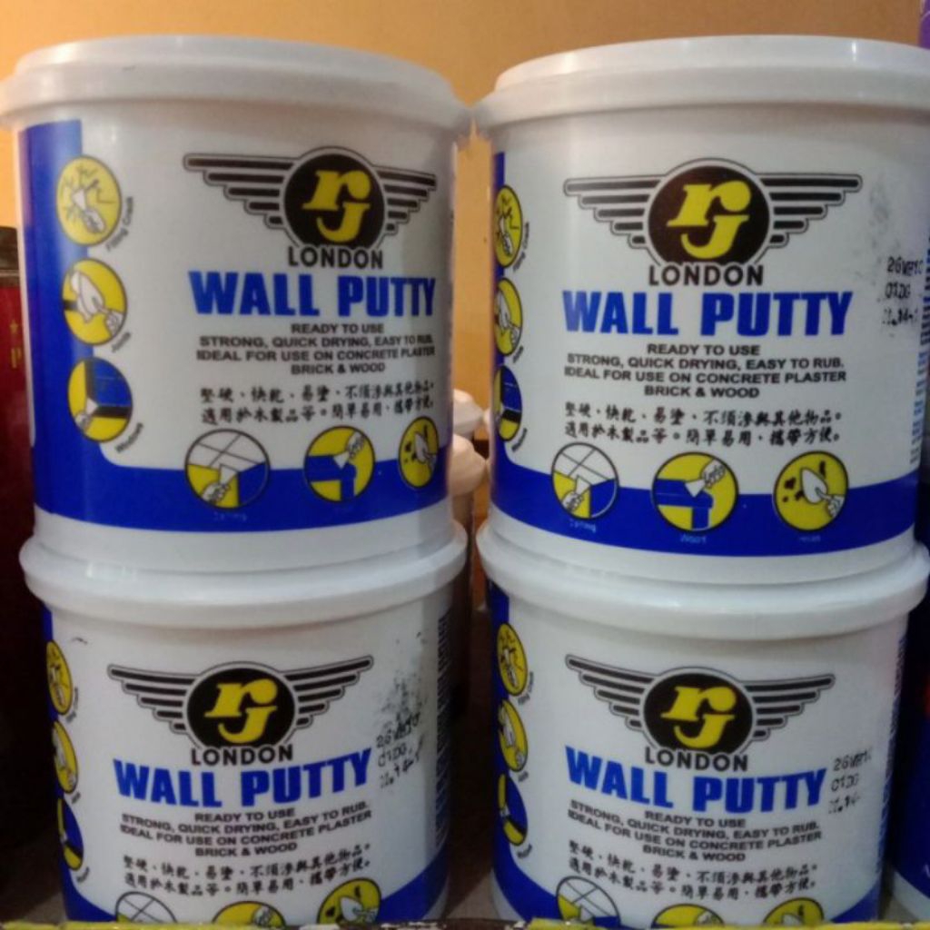 Wall Putty Dempul tembok 1kg RJ