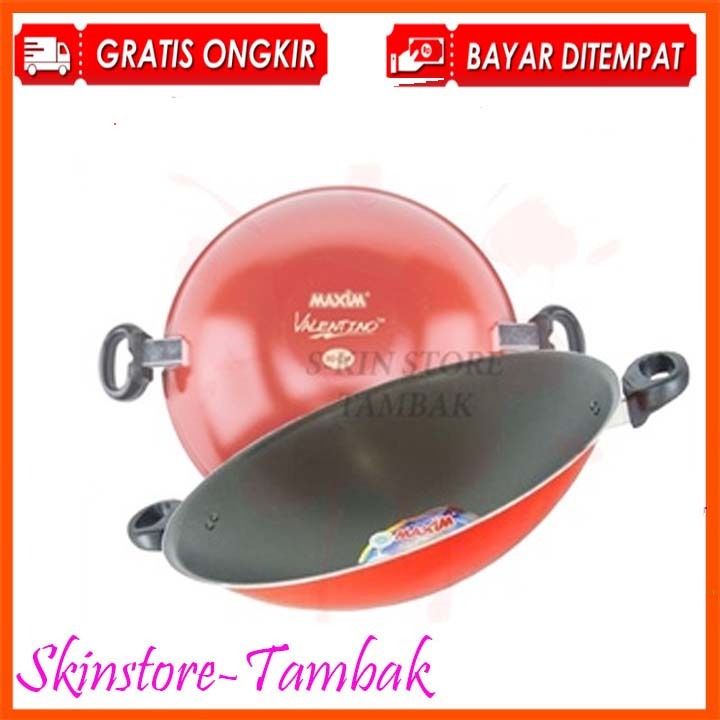Promo Wajan Maxim 30cm bahan teflon anti lengket mudah dibersihkan