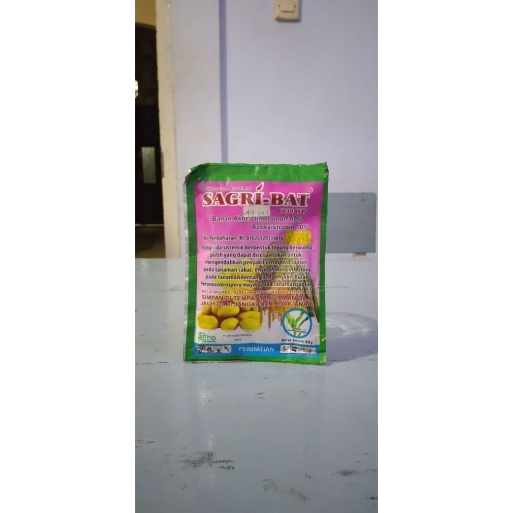 fungisida sistemik sagri bat 60/10 wp