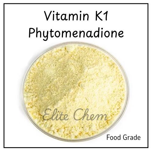 Vitamin K Vitamin K (Phytomenadione) 10gr / Campuran Suplemen Kesehatan Kulit Vitamin K1 Vit K