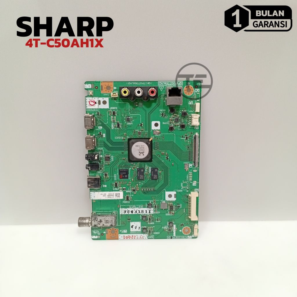 MB SHARP 4T-C50AH1X MAINBOARD MOTHERBOARD MODUL MESIN TV LED