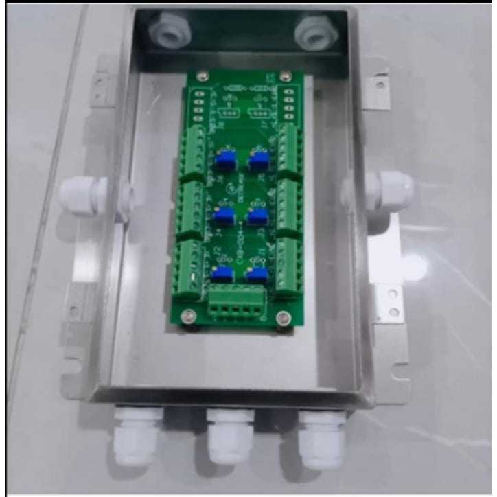 Junction Box Stainless Steel 6 Hole