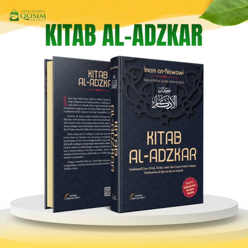 Buku Kitab Al Adzkar Ensiklopedi Doa, Wirid & Dzikir Karya Imam an Nawawi - Pustaka Imam Syafi'i