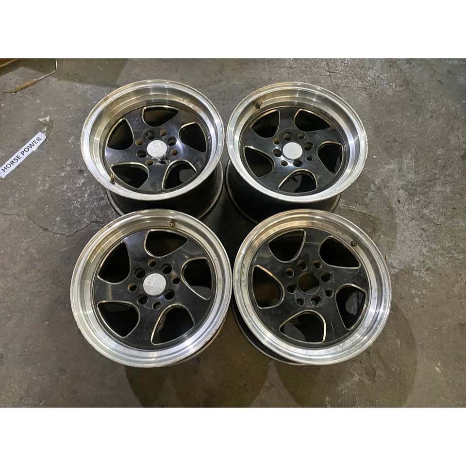 VELG MOBIL RACING CCW RING 15 LEBAR 7/8,5 LUBANG BAUT PCD 4x100, 4x114 ET35/28 PELEK