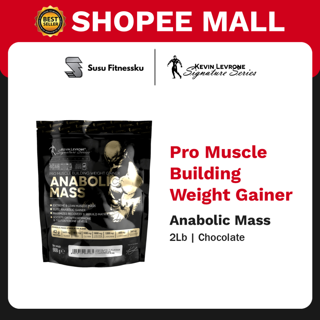 Kevin Levrone Anabolic Mass 2lb - Kevin Levrone Legendary Mass - Gainer Suplemen Fitness