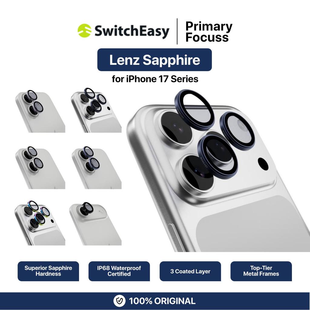MAGEASY Lens Protector iPhone 17 Pro Max Air MAGEASY Lenz Sapphire Camera Ring Guard Metal Waterproo